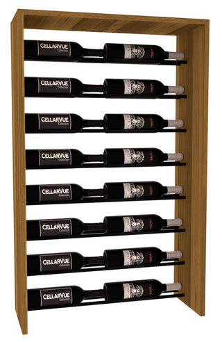 Elementcollection 26 Horizontal Top Display Black Metal Rail Oak Stained