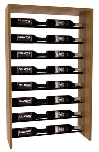 Elementcollection 26 Horizontal Top Display Black Metal Rail Oak Stained