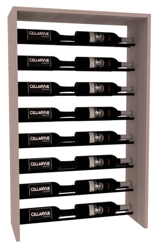 Elementcollection 26 Horizontal Top Display Black Metal Rail Greywash Stained