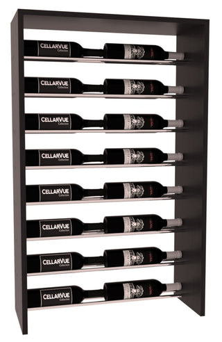 Elementcollection 26 Horizontal Top Wine Display Black Stained