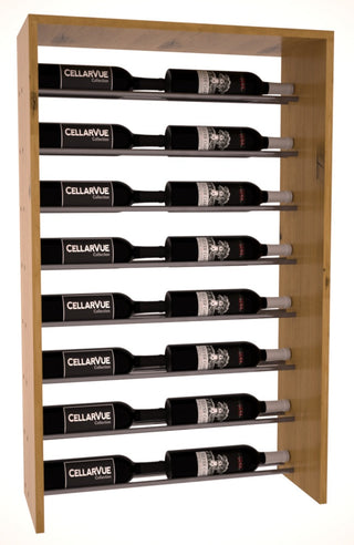 Elementcollection 26 Horizontal Top Display Gunmetal Rail Oak Stained