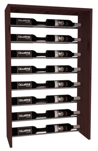 Elementcollection 26 Horizontal Top Display Gunmetal Rail Walnut Stained