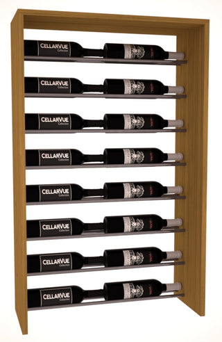 Elementcollection 26 Horizontal Top Display Gunmetal Rail Oak Stained
