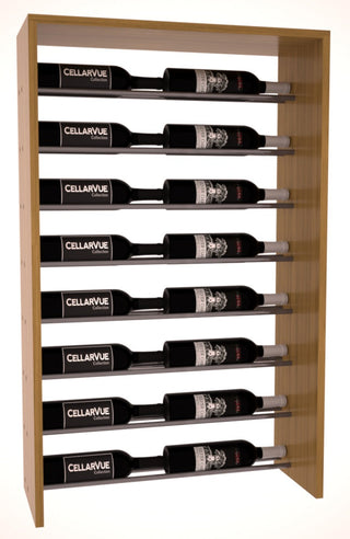 Elementcollection 26 Horizontal Top Display Gunmetal Rail Oak Stained