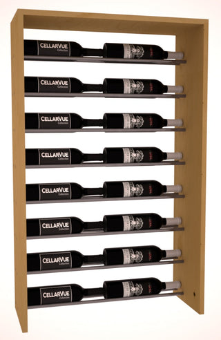 Elementcollection 26 Horizontal Top Display Gunmetal Rail Oak Stained