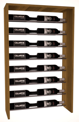 Elementcollection 26 Horizontal Top Display Gunmetal Rail Oak Stained