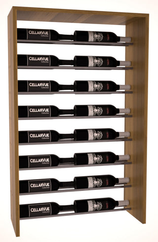 Elementcollection 26 Horizontal Top Display Gunmetal Rail Oak Stained