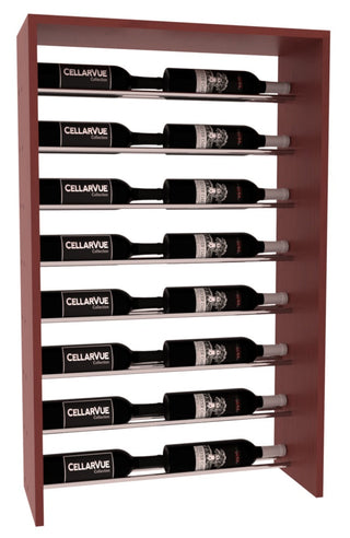 Elementcollection 26 Horizontal Top Wine Display Cherry Stained