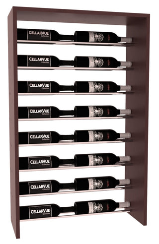 Elementcollection 26 Horizontal Top Wine Display Walnut Stained
