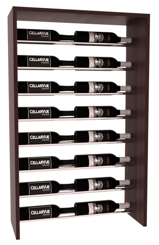 Elementcollection 26 Horizontal Top Wine Display Walnut Stained