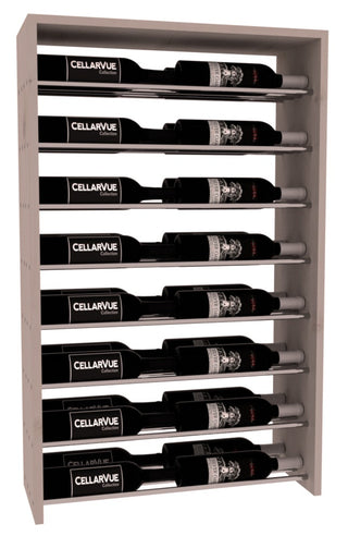 Elementcollection 26 Horizontal Double Deep Top Wine Display Unstained