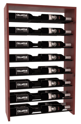 Elementcollection 26 Horizontal Double Deep Top Display Black Metal Rail Black Stained