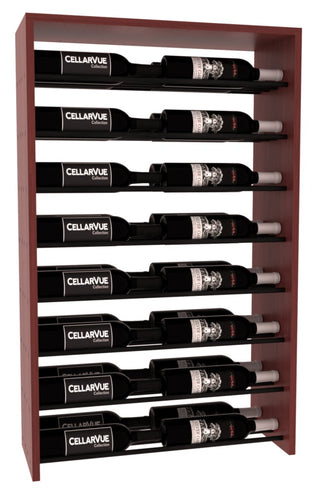 Elementcollection 26 Horizontal Double Deep Top Display Black Metal Rail Black Stained