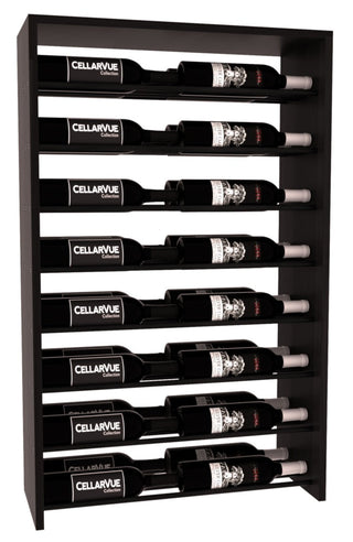 Elementcollection 26 Horizontal Double Deep Top Wine Display Unstained Element Collection