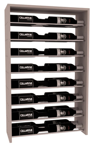 Element Collection - 26" Horizontal Double Deep Top Display - Silver Rail