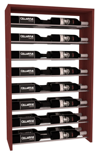 Elementcollection 26 Horizontal Double Deep Top Display Gunmetal Rail Black Stained