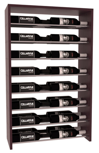 Elementcollection 26 Horizontal Double Deep Top Display Gunmetal Rail Unstained