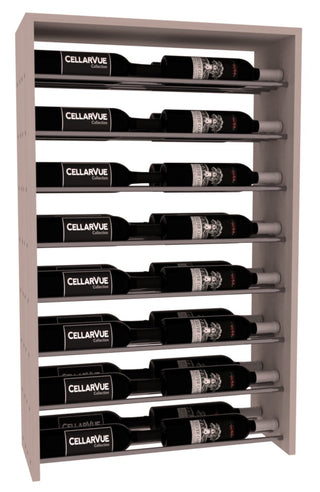 Elementcollection 26 Horizontal Double Deep Top Display Gunmetal Rail Unstained