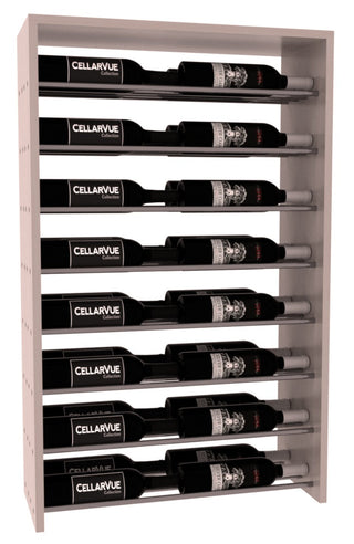 Elementcollection 26 Horizontal Double Deep Top Display Gunmetal Rail Greywash Stained