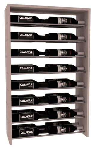 Elementcollection 26 Horizontal Double Deep Top Display Gunmetal Rail Unstained Element Collection