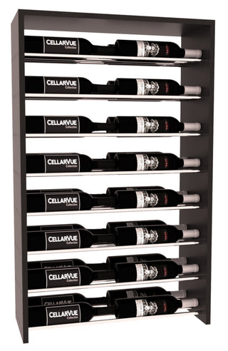 Elementcollection 26 Horizontal Double Deep Top Wine Display Unstained