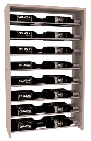 Elementcollection 26 Horizontal Double Deep Top Wine Display Unstained
