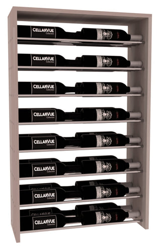 Elementcollection 26 Horizontal Double Deep Top Wine Display Unstained