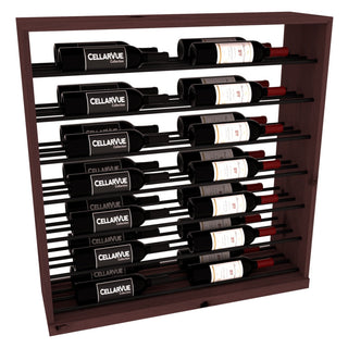 Elementcollection 35 Horizontal Base Display Black Metal Rail Greywash Stained