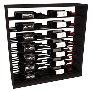 Elementcollection 35 Horizontal Base Display Black Metal Rail Black Stained