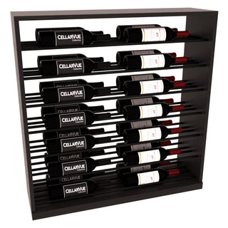 Elementcollection 35 Horizontal Base Display Black Metal Rail Black Stained