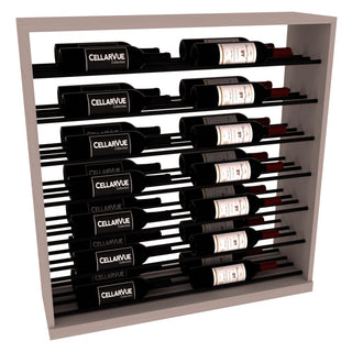 Elementcollection 35 Horizontal Base Display Black Metal Rail Greywash Stained