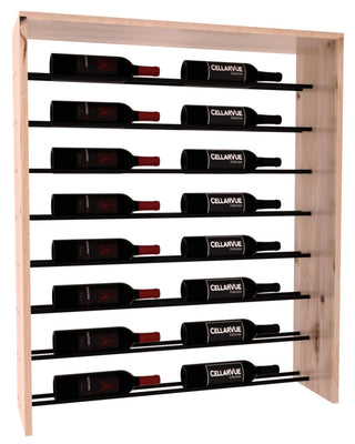 Elementcollection 35 Horizontal Top Display Black Metal Rail Unstained