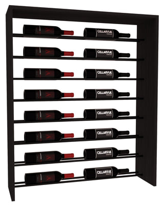 Elementcollection 35 Horizontal Top Display Black Metal Rail Black Stained