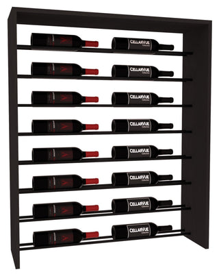 Elementcollection 35 Horizontal Top Display Black Metal Rail Black Stained