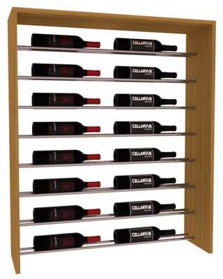 Elementcollection 35 Horizontal Top Display Gunmetal Rail Oak Stained