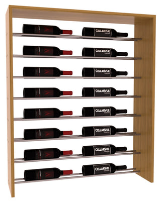 Elementcollection 35 Horizontal Top Display Gunmetal Rail Oak Stained