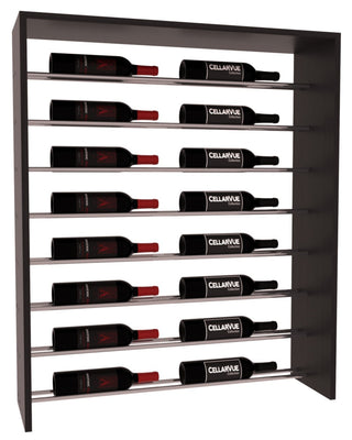 Elementcollection 35 Horizontal Top Display Gunmetal Rail Black Stained