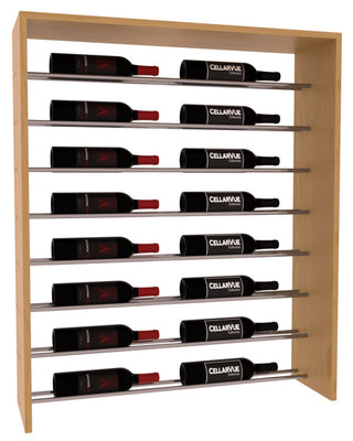 Elementcollection 35 Horizontal Top Display Gunmetal Rail Oak Stained