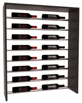 Elementcollection 35 Horizontal Top Display Gunmetal Rail Black Stained
