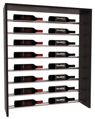 Elementcollection 35 Horizontal Top Display Gunmetal Rail Black Stained