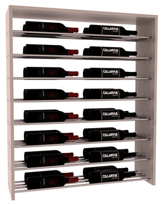 Elementcollection 35 Horizontal Double Deep Top Wine Display Unstained