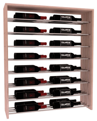 Elementcollection 35 Horizontal Double Deep Top Wine Display Unstained