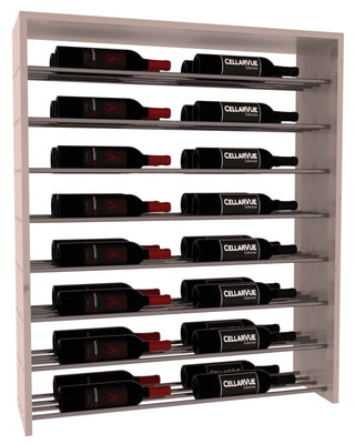 Elementcollection 35 Horizontal Double Deep Top Display Gunmetal Rail Greywash Stained