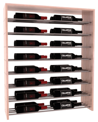 Elementcollection 35 Horizontal Double Deep Top Display Gunmetal Rail Unstained