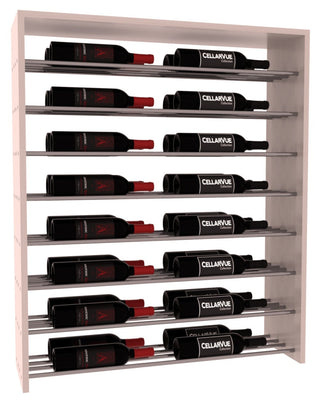 Elementcollection 35 Horizontal Double Deep Top Display Gunmetal Rail Greywash Stained