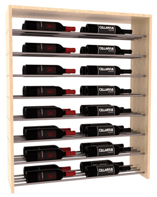 Elementcollection 35 Horizontal Double Deep Top Display Gunmetal Rail Unstained