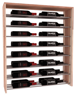 Elementcollection 35 Horizontal Double Deep Top Display Gunmetal Rail Unstained