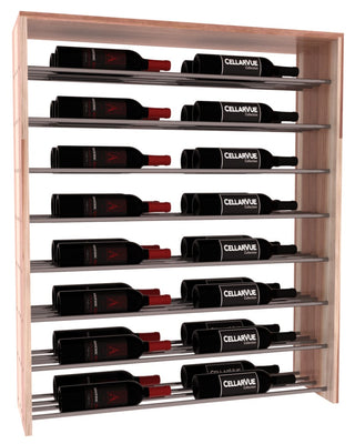 Elementcollection 35 Horizontal Double Deep Top Display Gunmetal Rail Unstained