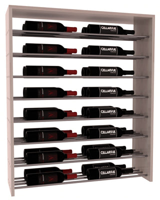 Elementcollection 35 Horizontal Double Deep Top Display Gunmetal Rail Greywash Stained