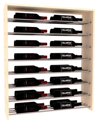 Elementcollection 35 Horizontal Double Deep Top Wine Display Unstained Element Collection